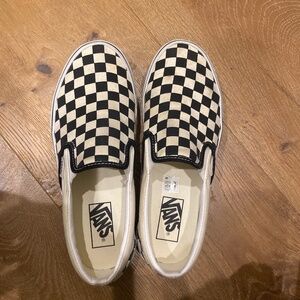Vans checker platform sneakers